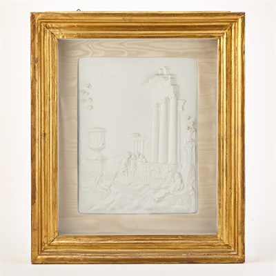 Lot 505 - Pair of Framed Continental Neoclassical Style...