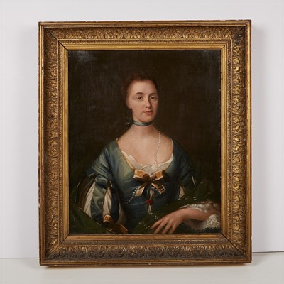Lot 35 - English School 18th Century Portrait of a Lady...