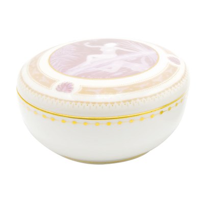 Lot 119 - Sevres Pate Sur Pate Porcelain Covered Box...