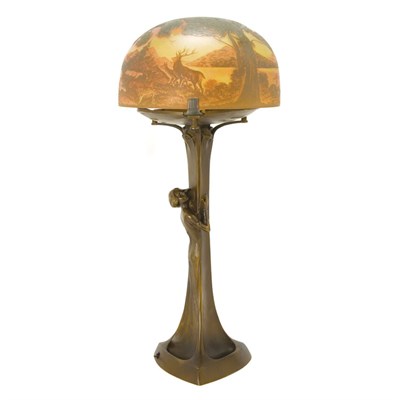 Lot 309 - Arsale Style Acid Etched Cameo Glass and...