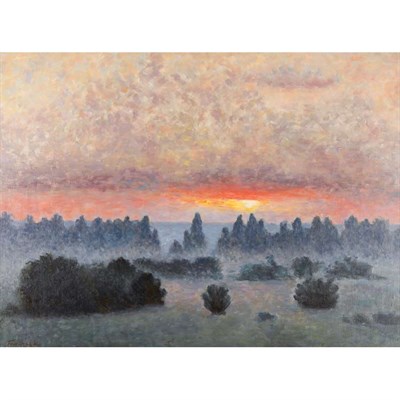 Lot 156 - Sergei Belik Ukranian, b. 1953 Landscape...