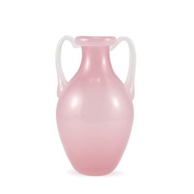 Lot 297 - Steuben Rosaline and Alabaster Glass...