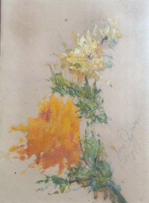 Lot 18 - James Cagney American, 1899-1986 Flowers...