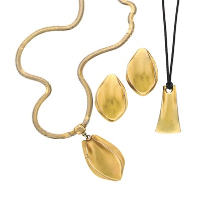 Lot 404 - Group of Robert Lee Morris for Donna Karan...