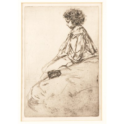 Lot 525 - James Abbott McNeill Whistler BIBI LALOUETTE...