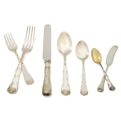 Lot 178 - Tiffany Sterling Silver Partial Flatware...