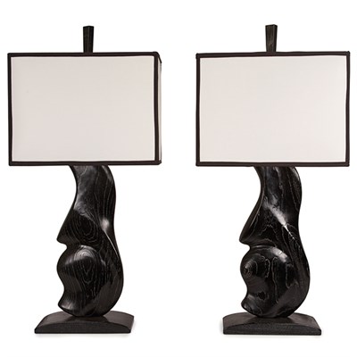Lot 164 - Heifetz Manufacturing Company Pair of Lamps...