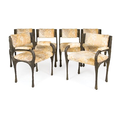 Lot 140 - Paul Evans American, 1931-1987 Set of Six...