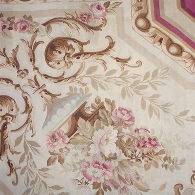 Lot 608 - Aubusson Carpet France, last quarter of the...