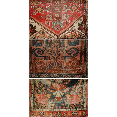 Lot 649 - Group of Six Rugs Comprising a Serebend Rug, a...