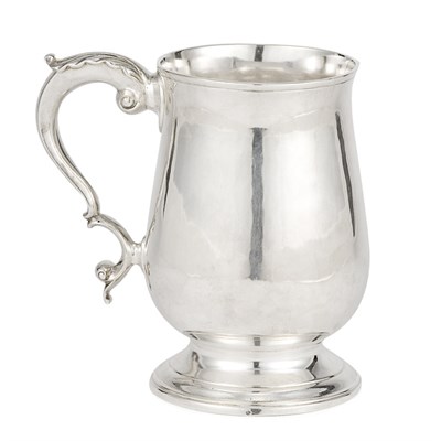 Lot 249 - George III Silver Mug Possibly William Burwash,...