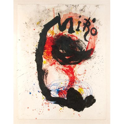 Lot 444 - Joan Miró (1893-1983) ENGRAVED WORK--CERAMICS...