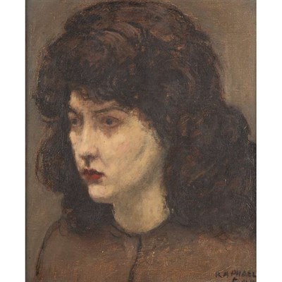 Lot 205 - Raphael Soyer American, 1899-1987 Study of...