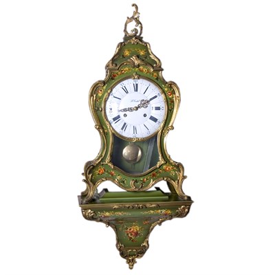 Lot 117 - Louis XV Style Gilt-Metal Mounted Painted Wood...