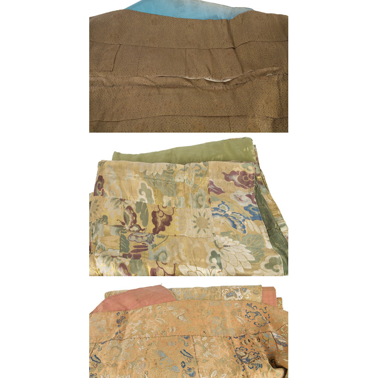 Lot 5 - Three Japanese Priests Robes 19th Century Each...
