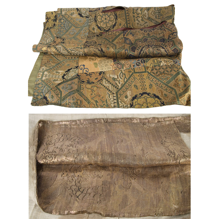 Lot 28 - Two Japanese Priests Robes 19th Century...