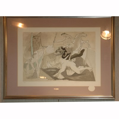 Lot 108 - After Pablo Picasso [SCENE WITH MINOTAUR]...