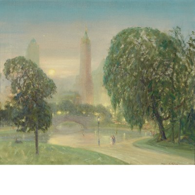 Lot 56 - Johann Berthelsen American, 1883-1972 Central...