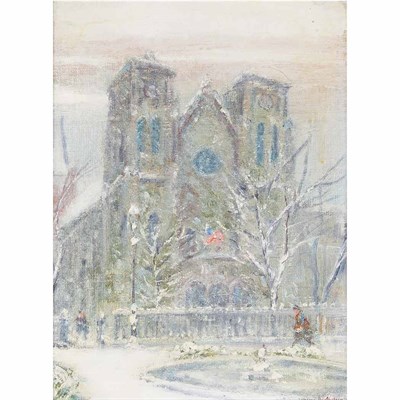 Lot 1068 - Johann Berthelsen American, 1883-1972 St....