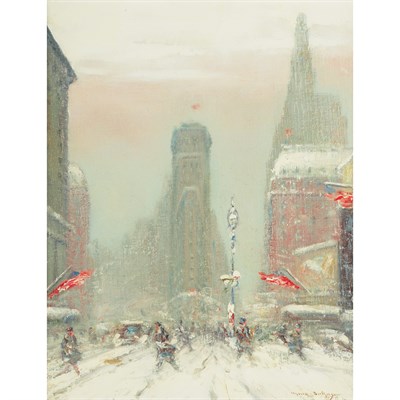 Lot 58 - Johann Berthelsen American, 1883-1972 Times...