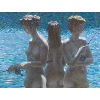 Lot 137 - Joseph Hirsch American, 1910-1981 Triad,...