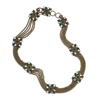 Lot 303 - Indian Chain Link Belt Mid 20th century...