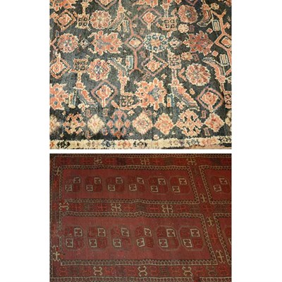 Lot 463 - Group of Four Rugs Comprising a Tekke rug,...