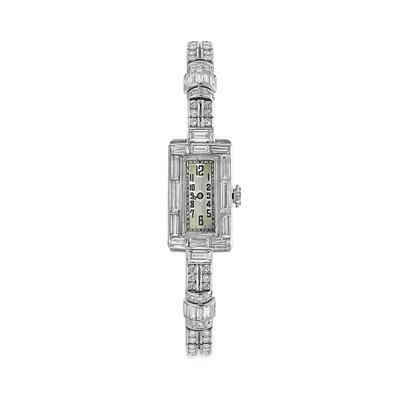 Lot 524 - Diamond Wristwatch, Audemars Piguet