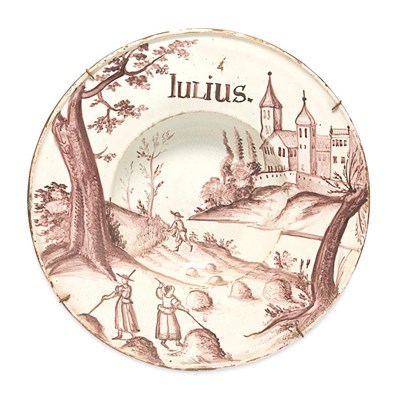 Lot 148 - Dutch Delft Charger 18th/19th Century In an...