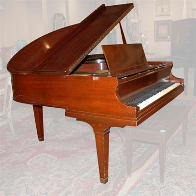 Lot 219 - Baldwin Mahogany Baby Grand Piano; Together...