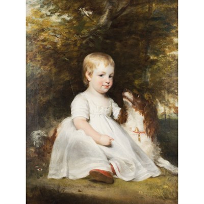 Lot 90 - Circle of Sir William Beechey Young Child with...