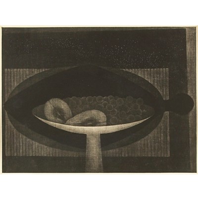 Lot 417 - Yozo Hamaguchi (1909-2000) FISH AND FRUITS (M....