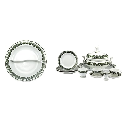 Lot 125 - Meissen Porcelain Partial Table Service 20th...