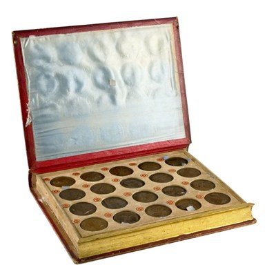Lot 516 - Set of Forty Presentational Bronze Medals In a...