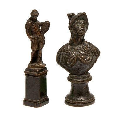Lot 122 - Continental Bronze Bust Possibly Italian, 17th...