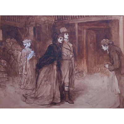 Lot 26 - Sir Samuel Luke Fildes British, 1843-1927...