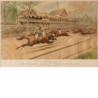 Lot 117 - Currier & Ives, publishers THE FUTURITY RACE...