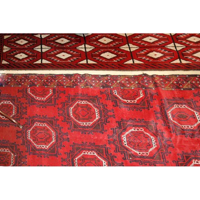Lot 504 - Two Afghan Rugs Afghanistan, contemporary...