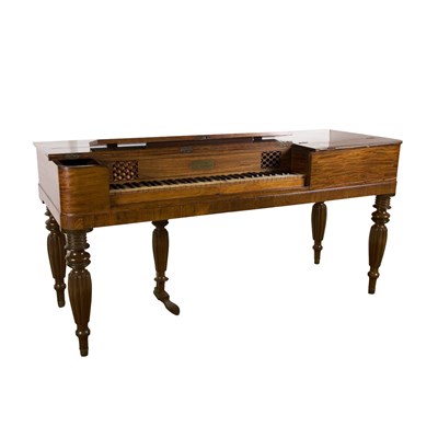 Lot 98 - Classical Mahogany Square Piano Babcock for R....