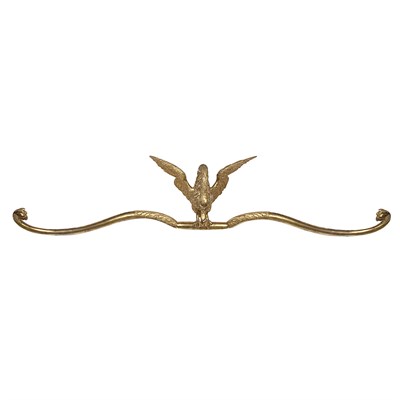 Lot 430 - Italian Neoclassical Gilt-Wood Curtain Rail...