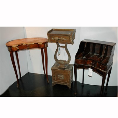 Lot 126 - Group of Three Occasional Tables Including two...