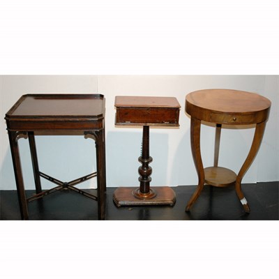 Lot 146 - Group of Four Georgian Style Occasional Tables...