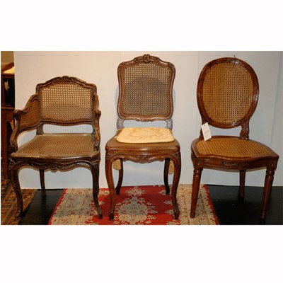 Lot 194 - Group of Five Louis XV and Louis XVI Style...