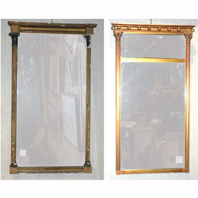 Lot 201 - Two Neoclassical Style Mirrors Height of...
