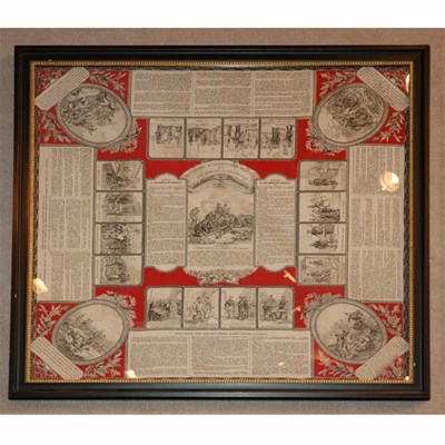 Lot 214 - Framed French Monchoix D'Instruction Militaire...