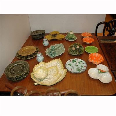 Lot 227 - Group of Ceramic and Porcelain Table Articles...