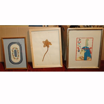 Lot 264 - Miscellaneous Group of Framed Articles...
