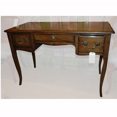 Lot 302 - Continental Rococo Style Walnut Desk Height 29...