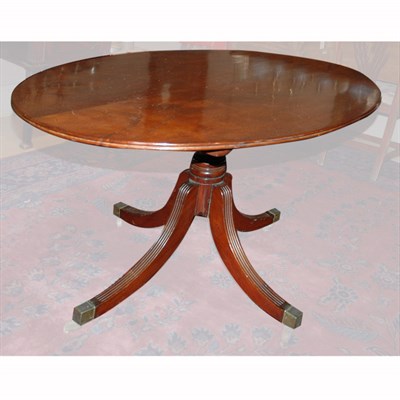 Lot 319 - Georgian Style Mahogany Dining Table Height 30...