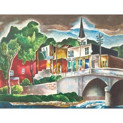 Lot 196 - William Samuel Schwartz American, 1896-1977...